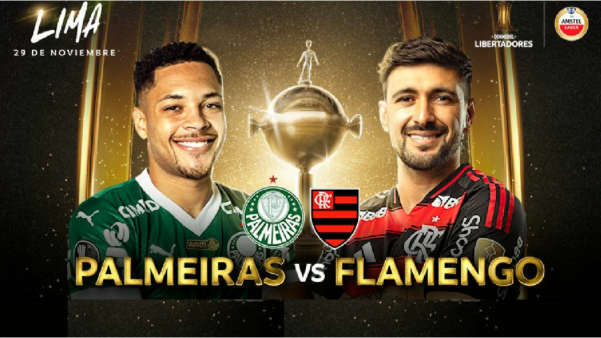 Flamengo y Palmeiras se enfrentan en la gran final de la Copa Libertadores: hora, TV y formaciones