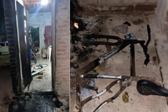 CHARATA: Discutió Con Su Sobrino Y, En Represalia, Le Prendió Fuego Su Bicicleta