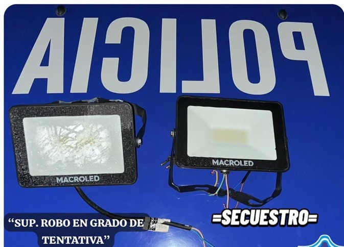 RESISTENCIA:  Arrancó Los Reflectores De Una Casa: Fue Detenido