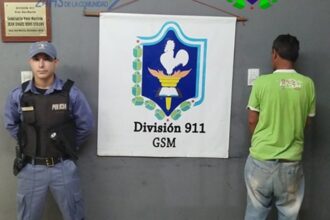 SAN MARTÍN: Detenido Por Causar Disturbios: Tenía Un Revólver Oculto Y Una Restricción Vigente
