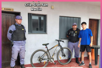 SAN MARTIN: Recuperaron Una Bicicleta Buscada Cuando Un Hombre La Ofrecía A La Venta En El Barrio San Ceferino