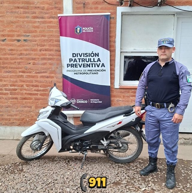 RESISTENCIA: Sorpresa Matutina: Vecino Encuentra Moto Oculta En Su Patio