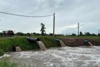 Sáenz Peña: El municipio mantiene operativo el sistema de bombeo en la ciudad