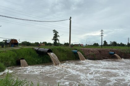 Sáenz Peña: El municipio mantiene operativo el sistema de bombeo en la ciudad