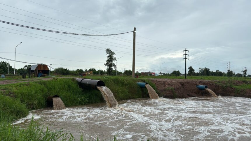 Sáenz Peña: El municipio mantiene operativo el sistema de bombeo en la ciudad