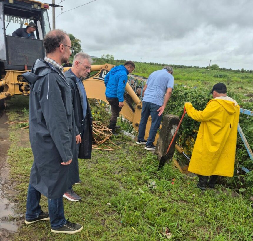Apa Supervisa Trabajos Claves De Desagües Tras Las Intensas Lluvias En El área Metropolitana