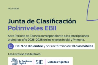 ATENCIÓN DOCENTES DE PUEBLOS ORIGINARIOS: CONTINÚA El PERIODO DE TACHAS DE NIVELES INICIAL Y PRIMARIO
