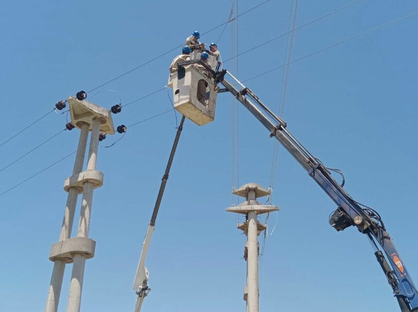 Avanza El Tramo Final De La Nueva Línea Eléctrica Entre Villa ángela Y Du Graty