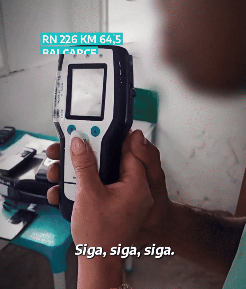 “Fuera de rango”: estaba tan ebrio que bloqueó el alcoholímetro