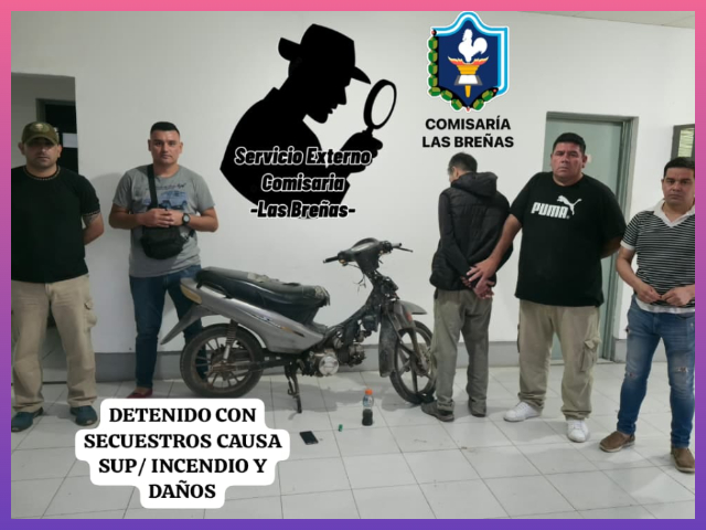 LAS BREÑAS: Detuvieron A Un Hombre Por Los Incendios Provocados A Dos Viviendas