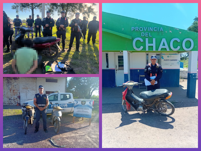 CHACO: Motoristas De Caminera Interceptaron A Un Motociclista Con Casi Medio Kilo De Cocaína