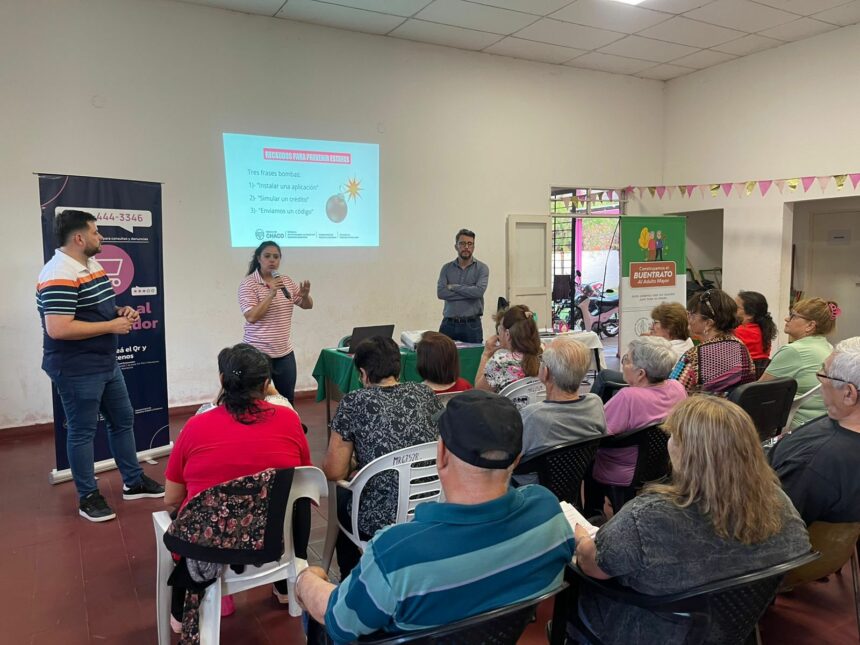 Capacitan A Adultos Mayores Para Prevenir Estafas Virtuales En Distintos Barrios De Resistencia