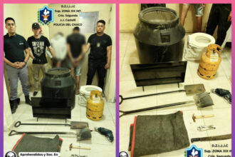 CASTELLI: Jóvenes Detenidos Por Sustraer Varios Bienes De Una Vivienda