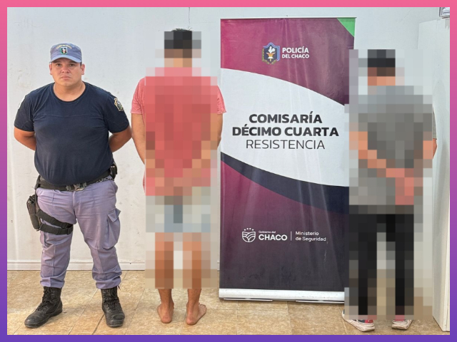 RESISTENCIA: Aprehenden A Dos Hombres Por Un Supuesto Robo En Una Vivienda