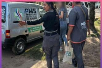 MARGARITA BELÉN: Asisten De Urgencia A Una Vecina Descompuesta En Un Jardín