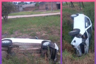 SAN MARTÍN: Despiste Vehicular En Ruta 90 Dejó Un Conductor Con Lesiones Leves