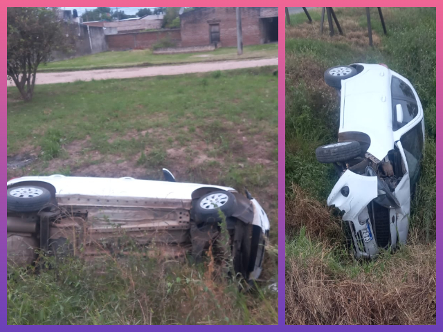 SAN MARTÍN: Despiste Vehicular En Ruta 90 Dejó Un Conductor Con Lesiones Leves