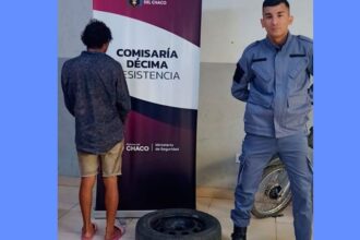 RESISTENCIA: Demoraron A Un Hombre Con Una Rueda De Dudosa Procedencia En Villa Seitor