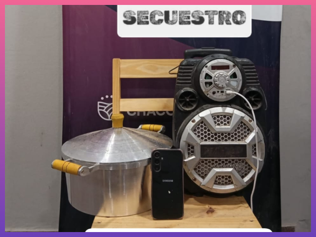 FONTANA:  Recuperan Elementos Robados Tras Rápido Operativo Policial