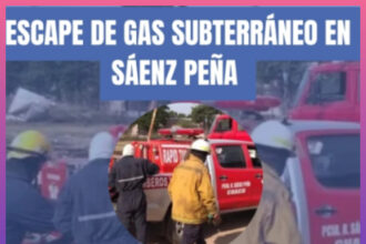 CHACO: Escape De Gas Subterráneo En Sáenz Peña