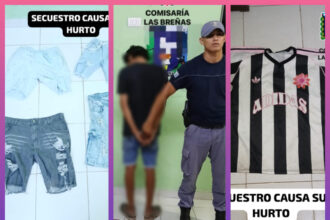 LAS BREÑAS:  Esclarecen Un Hurto: Dan Con El Presunto Autor Y Recuperan Prendas Sustraídas