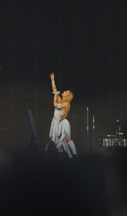 El encuentro entre Shakira y Ángela Torres después del tercer show en Vélez