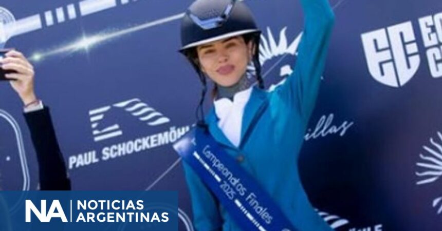 El triunfo ecuestre de Cande Tinelli que celebró con ironía en redes