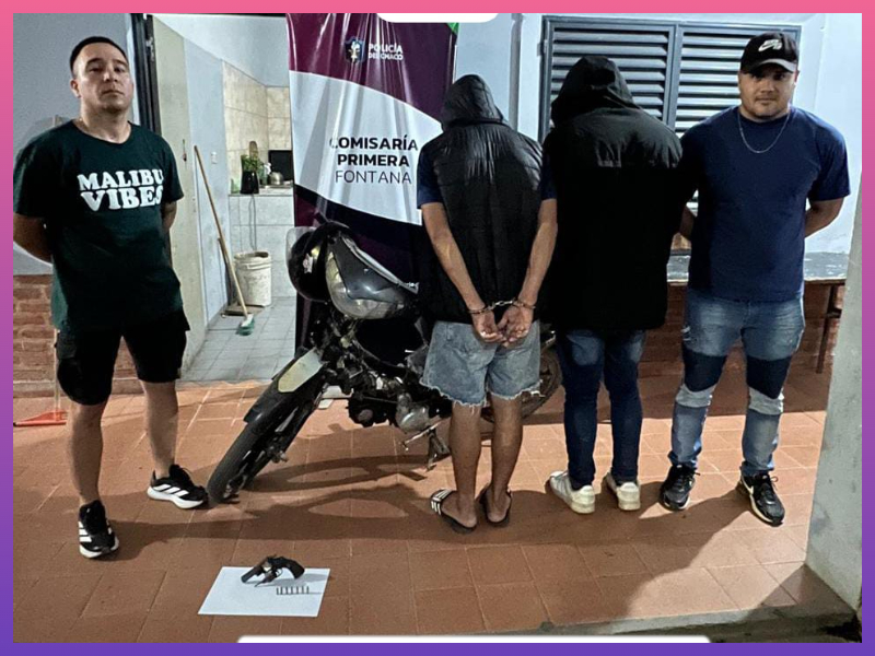 FONTANA: Dos Jóvenes Fueron Aprehendidos Con Un Arma De Fuego