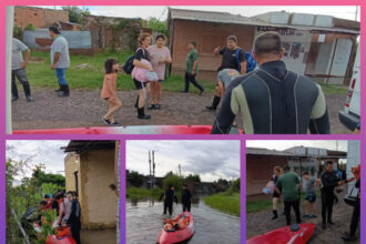 CHACO: Efectivos Evacuaron A Una Familia Varada Tras Intensas Lluvias
