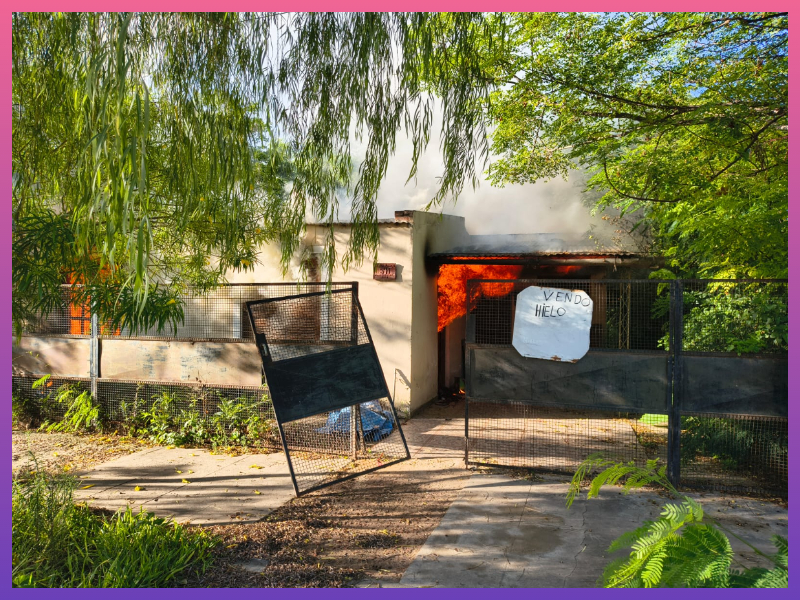 LAS BREÑAS: Una Mujer Incendió Su Casa Tras Discutir Con Su Pareja