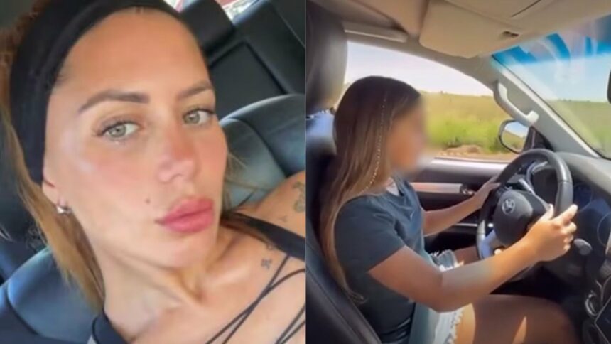 Inhabilitaron la licencia de conducir de Valeria Aquino, madre de la hija del “Polaco”