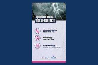 Las Cuadrillas De Secheep Y Otras áreas De Gobierno Se Encuentran Trabajando Ante Las Inclemencias Climáticas
