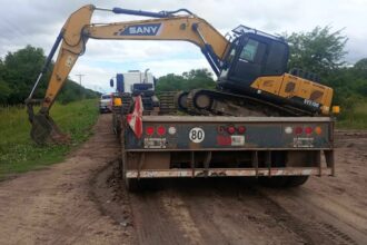 Las Garcitas: El Gobierno Provincial Continúa Con Los Trabajos De Limpieza Y Desobstrucción De Canales