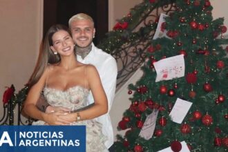 La Navidad que todos esperaban: las imágenes de la noche especial de Mauro Icardi y la China Suárez