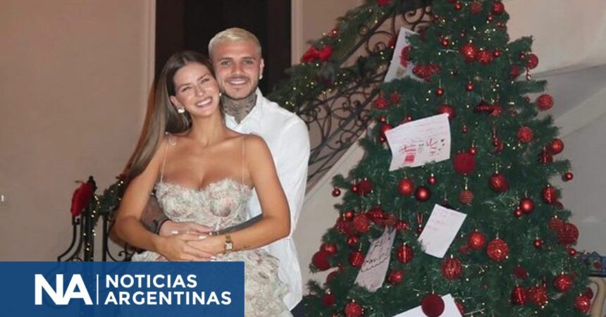La Navidad que todos esperaban: las imágenes de la noche especial de Mauro Icardi y la China Suárez