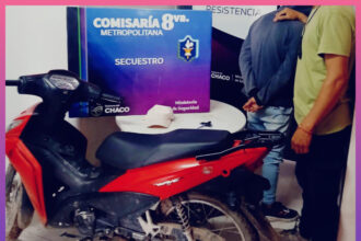 CHACO:   Su Fechoría Duró Un Suspiro: Terminó Preso Por Robar Una Moto