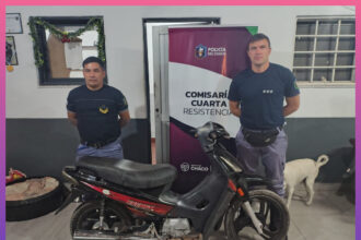 RESISTENCIA: Recuperaron Una Motocicleta Robada A Mano Armada