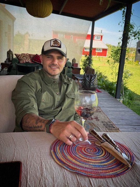 Mauro Icardi burló a sus haters: “En algún lugar de Argentina…”