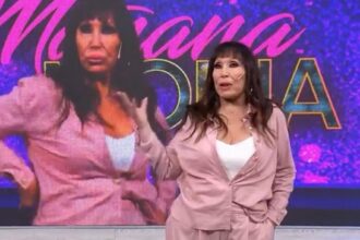 Moria Casán lanzó un comentario sobre el rostro de Guillermina Valdés en vivo