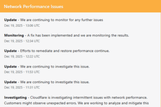 Nueva caída de Internet: miles de sitios se vieron afectados por errores en Cloudflare