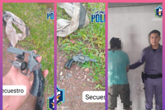 PLAZA: Detenido Por Amenazar A Dos Hermanos Con Un Arma