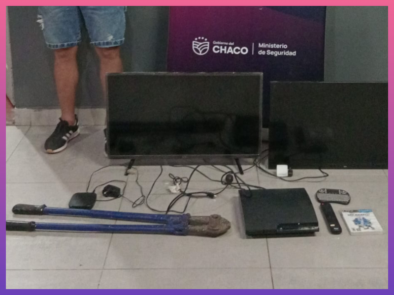 RESISTENCIA:  Recuperaron Artefactos Sustraídos De Una Vivienda En Villa Del Oeste