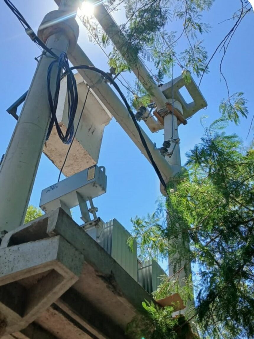 Secheep Mejora El Servicio Eléctrico En El Barrio Ucal De Barranqueras