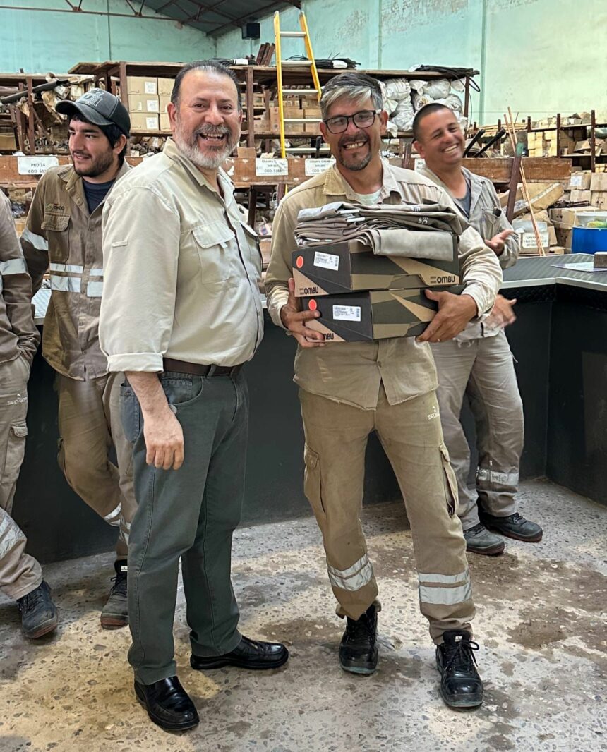 Secheep: Se Entregó Ropa Y Calzado De Seguridad Al Personal Operativo