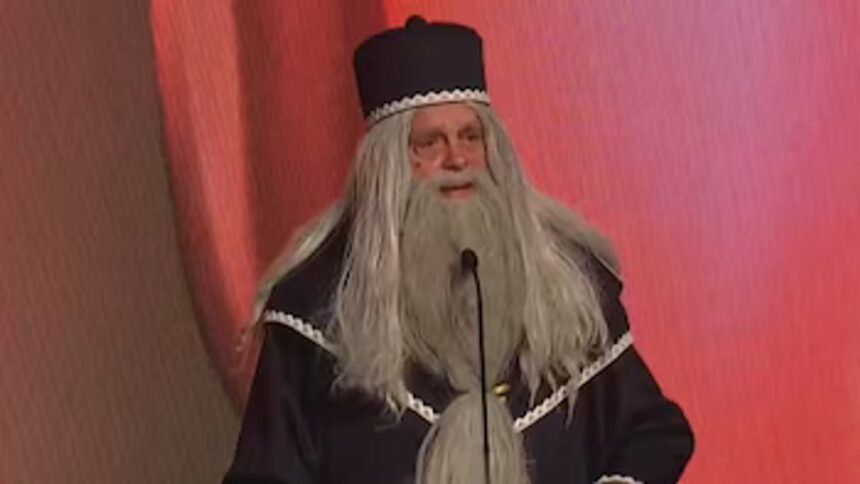 Se develó el misterio: por qué Luis Ventura se disfrazó de Dumbledore