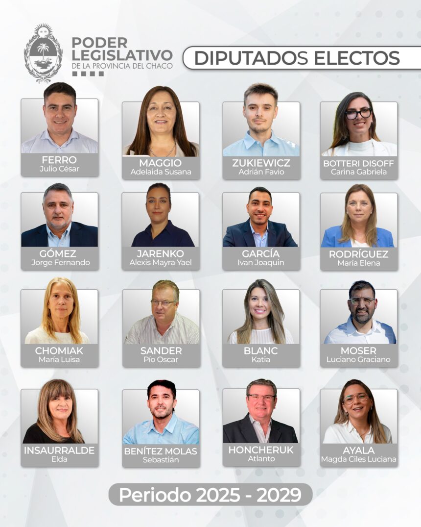 La Legislatura tomará juramento a los diputados electos para el período 2025-2029