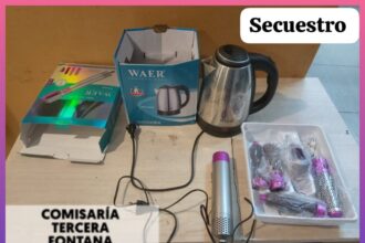 FONTANA:  Detienen A Un Hombre Que Transportaba Elementos De Dudosa Procedencia