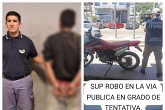RESISTENCIA: Intentó Robar Una Moto, Lo Descubrió El Dueño, Quiso Huir Y Lo Atrapó La Policía