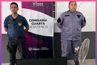 CHACO: Barrio Aramburu: Recuperan Elementos Robados Ocultos Entre Malezas