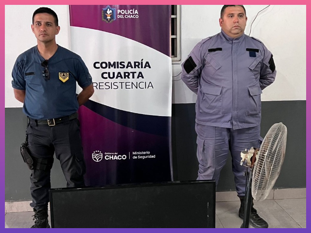 CHACO: Barrio Aramburu: Recuperan Elementos Robados Ocultos Entre Malezas